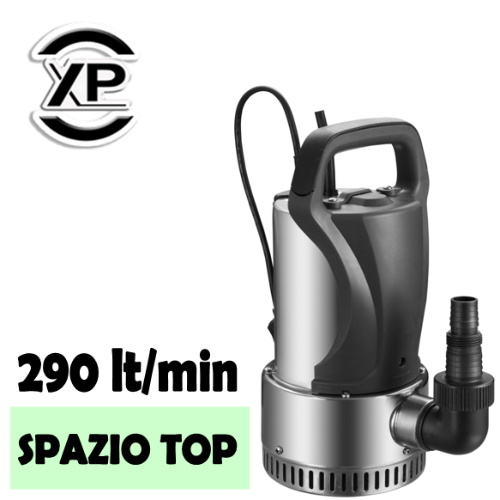 SPAZIO TOP - XP WATERTECH Elettropompa Sommersa ad immersione per drenaggio acque chiare e sporche max 290 litri al minuto 3