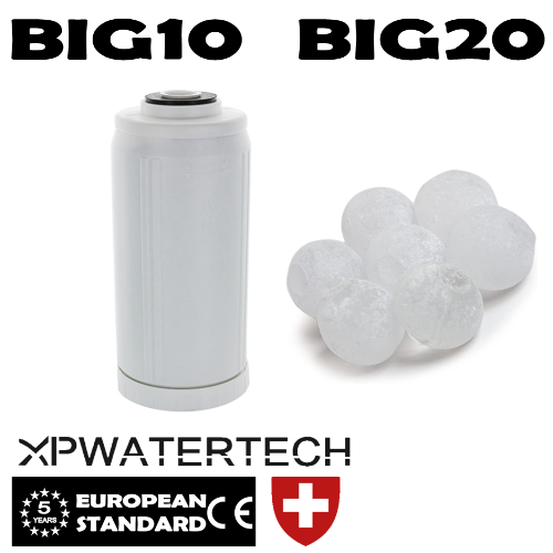 Cartucce di ricambio polifosfati per contenitori filtro acqua serie BIG10 e BIG20
