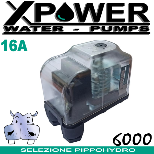 X-Power Pressostato per acqua serie 6000