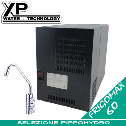 FRIGOMAX60 Frigogasatore Acqua Fredda Gasata Ambiente Refrigeratore Gasatore Sotto Lavello con Co2