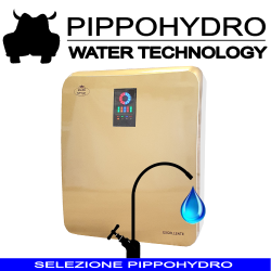 Depuratore acqua alcalino  800GPD EXCELLENT da sottolavello ad osmosi per casa modello a 5 stadi computer LCD a bordo - due (2) Membrane da 800GPD  computer display a bordo