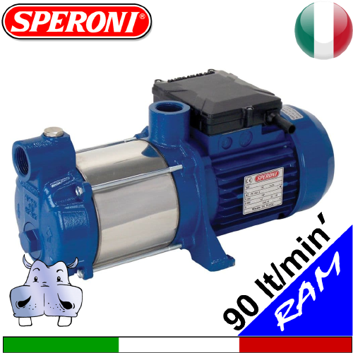 Elettropompa multistadio silenziosa Autoadescante Speroni RAM 90litri_min