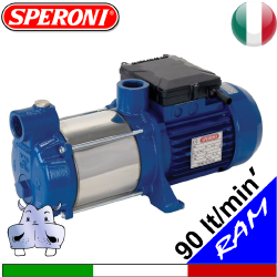 Elettropompa multistadio silenziosa Autoadescante Speroni RAM 90litri_min