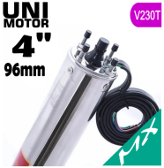 X-POWER - UNIMOTOR Motori sommersi MX4 V230T trifase in bagno di liquido atossico, compatibili a inverter MT
