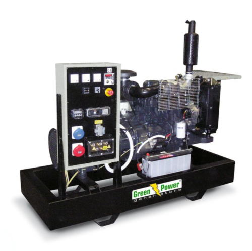 Generatore Gruppo Elettrogeno diesel GP165 - 150KVA Trifase - Aperto - avviamento elettrico 2