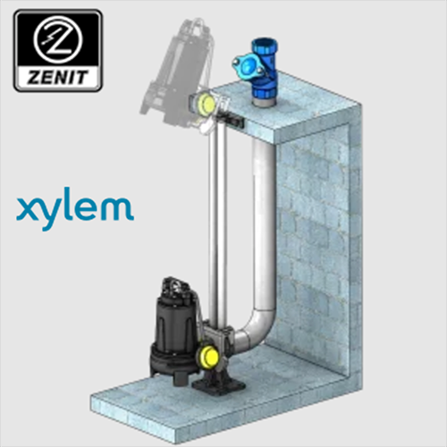 ZENIT - flange per dispositivi di accoppiamento rapido xylem