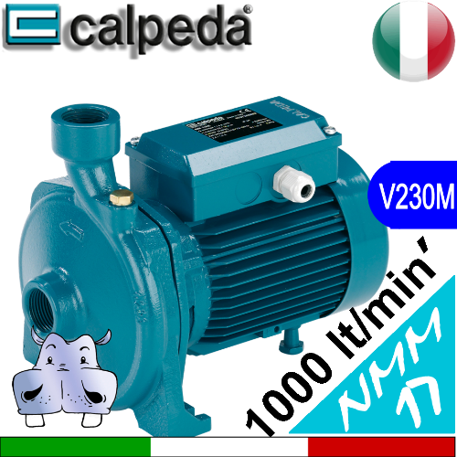 Elettropompe Monogirante Calpeda NM17  Alimentazione elettrica trifase 400Vac 2