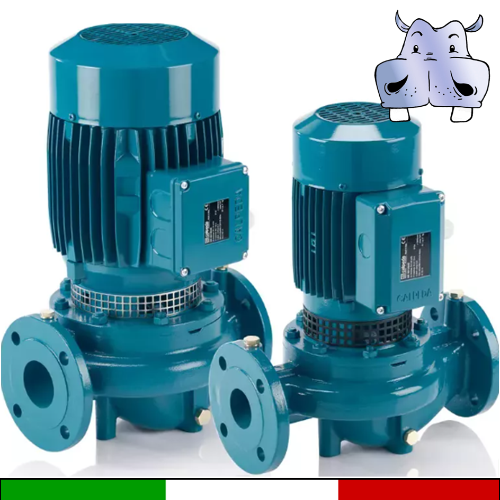 Elettropompa circolatore in-line Calpeda NRM50  flangiatura DN50 - Alimentazione elettrica V230 Monofase 3
