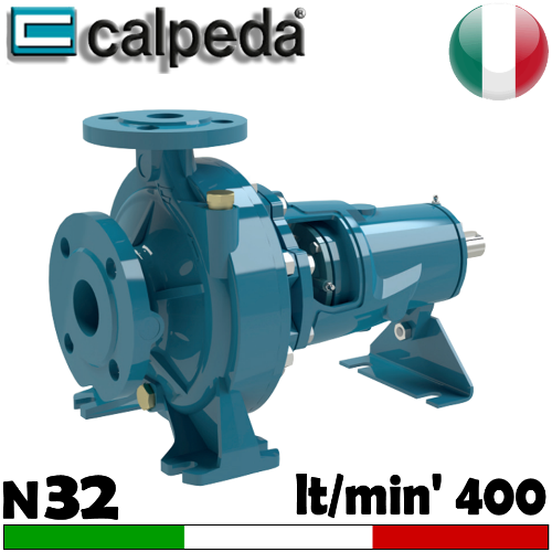 Calpeda Pompa sciolta base giunto 2 POLI 2800 giri min. serie N32-125 2
