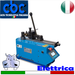 CBC - Curvatubi elettrica UNI60 digitale con albero intercambiabile