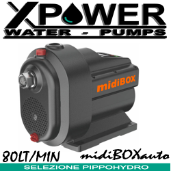 Kit autoclave per casa e giardino midiBOXauto autoadescante  automatico completo di elettropompa, raccordi e inverter integrati in un unico prodotto
