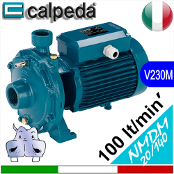 Elettropompe Bigiranti Calpeda NMDM20-140-BE NMDM20-140-AE Alimentazione elettrica monofase 230Vac