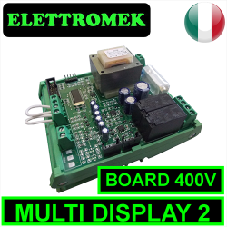Elettronica per art. MULTI DISPLAY2 trifase 400Vac