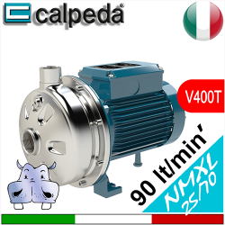 Elettropompe Monogirante Calpeda in acciaio inox aisi 316 NMXL 25 70 Alimentazione elettrica trifase 400Vac