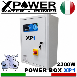 XPOWER - Soccorritori antiallagamento POWER BOX XP1 - USCITA PER ELETTROPOMPA MAX 1200 Watt 1,65HP