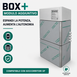 XPOWER - Soccorritori antiallagamento POWER BOX XP - ESPANSIONE AUTONOMIA BOX BATTERY KIT