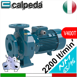 Elettropompe Monogirante Calpeda NM65 16DB - 65 16CC - 65 16BC - 65 16AR - 65 16AC  Alimentazione elettrica trifase 400Vac