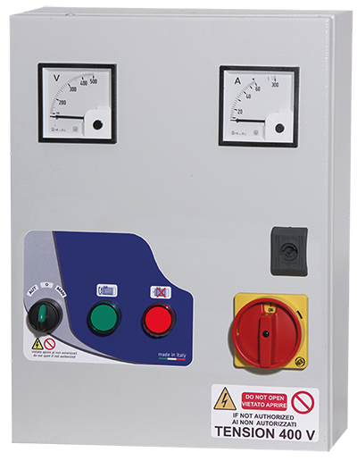 quadro avviatore diretto trifase 701 elettromeccanico