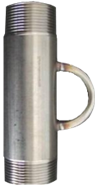 barilotto filettato in acciaio inox per pompe sommerse