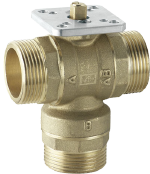 hot_water_brass_3way_valve_elettrovalvola_valvola_motorizzata_in_ottone_flangia_standard_motorizzazione 230 24