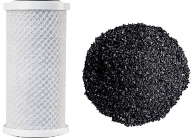 FILTRO ACQUA SERIE 400 cartuccia ricambio 10 micron 5 micron 1 microon - cartuccia ricambio carboni attivi - cartuccia filtro acqua cattivi odori - cartuccia migliora sapore acqua
