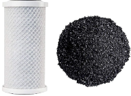 carboni attivi filtro - filtro carboni attivi - filtro ai carboni attivi - cartuccia filtro 10 carbone - Grado di filtrazione: 5 µ • Per cartucce del filtro da 10 pollici • Adatto anche come prefiltro • Filtra le particelle di sedimento, come sabbia