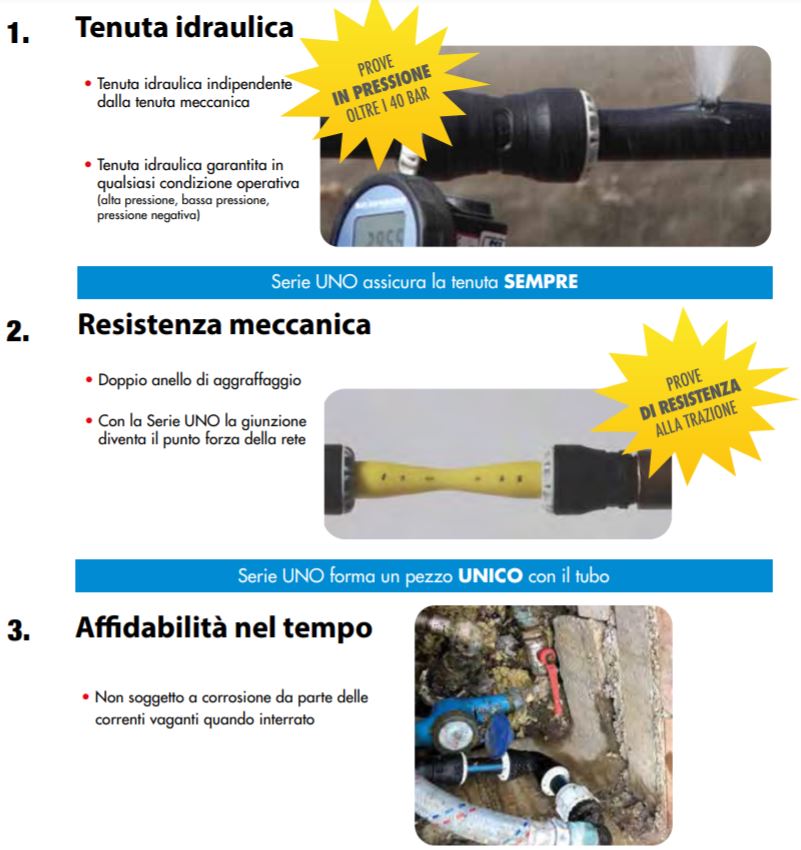 raccordi speciali per pompe sommerse