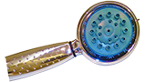 doccino soffione doccia cromo terapia risparmio acqua
