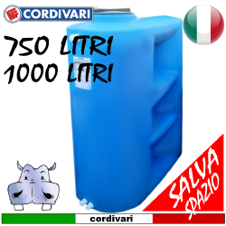 serbatoio in polietilene misure salvaspazio larghezza ridotta