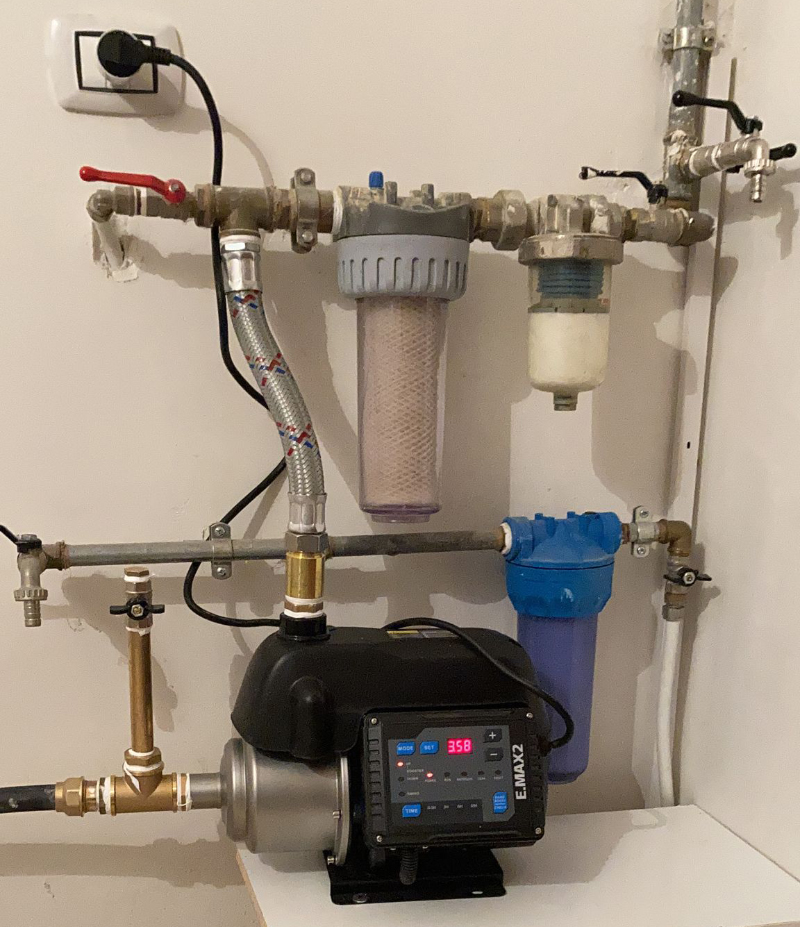elettropompa completa di inverter - prestazioni esybox