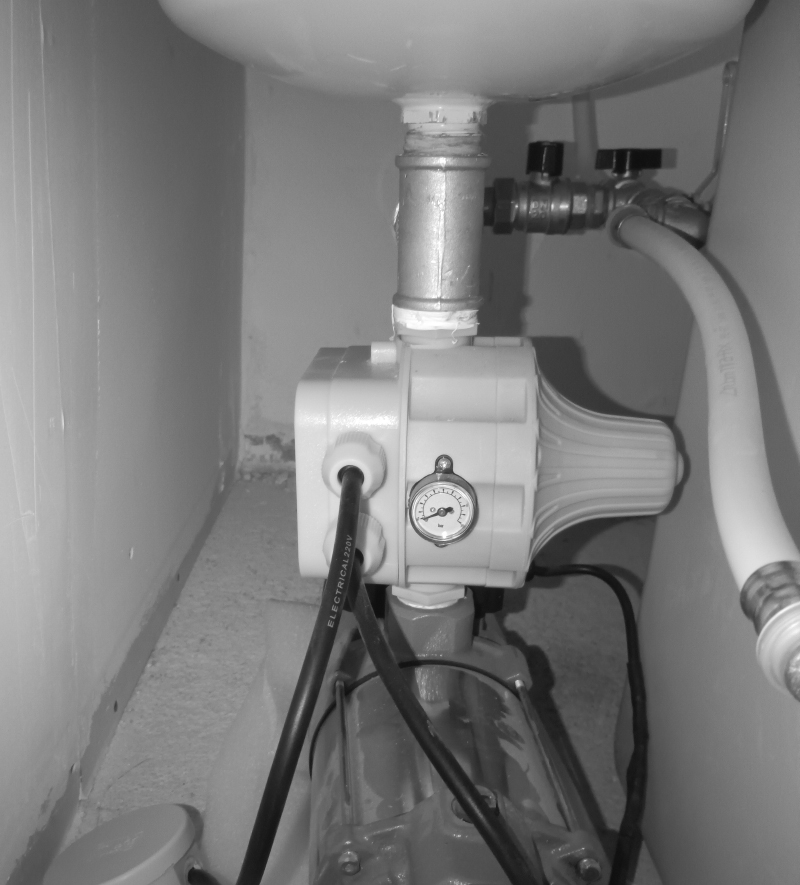 presscontrol per elettropompa completo di accessori