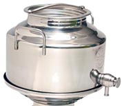 rubinetto inox fusto cisterna fustino botte