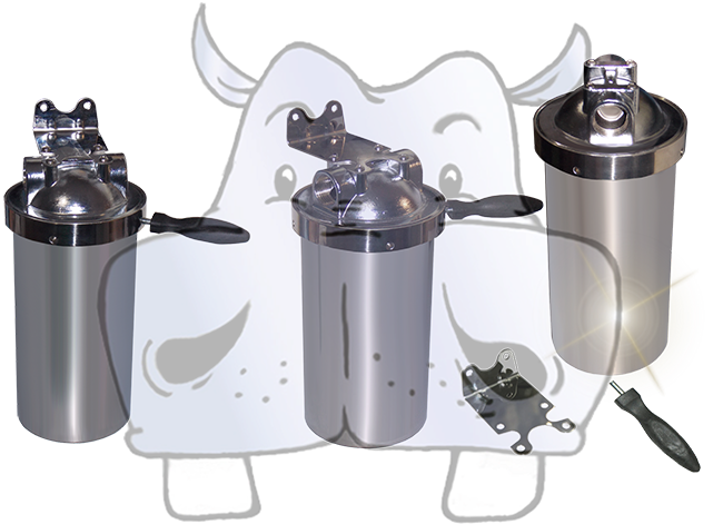 Finerfilters Filtri Acqua Compatibili InSinkErator, 3 Pezzi, Per Sistemi HC1100 E GN1100, Rimuove Cloro E Calcare - 3