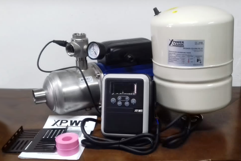 KIT COMPLETO DAL PUNTO DI INGRESSO DELL ACQUA AL PUNTO DI USCITA DELL ACQUA kit pompa e inverter