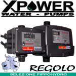 I nuovi inverter per pompe xpower lowara dab caprari pedrollo grundfos sono un’evoluzione del prodotto QECP; essi si presentano un nuovo controllore (System Controller). La nuova centralina presenta quattro tasti rispetto ai due del vecchio controllore (PRESSURE CONTROLLER), la modifica permette una programmazione più comprensibile ed immediata. Il display del controllore è cresciuto, da una riga è stato portato a due; l’aumentata grandeza del display permette un’immediata rappresentazione di più grandezze del gruppo. La centralina System Controller ha un nuovo software con le seguenti funzioni addizionali: - protezione contro la marcia a secco senza utilizzare speciali sensori ma utilizzando i segnali del sistema e i parametri software; - possibilità di controllo a portata costante; - lettura immediata degli allarmi sul gruppo; - inserzione dell’intervallo di manutenzione delle pompe; - possibilità di remotare gli allarmi; - possibilità di modificare l’ordine di partenza delle pompe. Il diagramma sottostante illustra la gamma del prodotto xpower water pumps e l’ampliamento rispetto al vecchio prodotto QECP. 