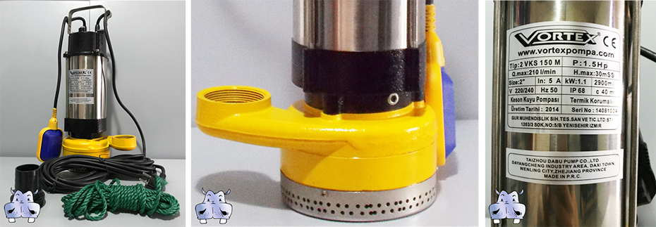 elettropompa per drenaggio con filtro pippohydro