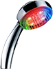 doccino soffione doccia cromo terapia risparmio acqua
