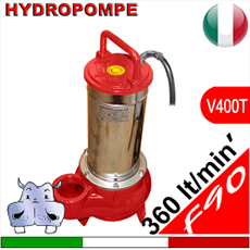 impianto di sollevamento con elettropompe pompa sommersa trituratrice pompe sommerse trituratrici pompe a immersione con trituratore immissione fognature in rete espulsione da pozzo nero fossa settica