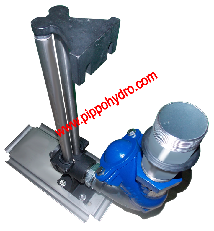 dispositivo per l installazione di pompe sommergibili per fognature l adattatore fornito per caprari lowara dab pedrollo grundfos rende il prodotto versatile per tutte le esigenze