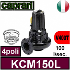 Pompa per acque luride con speciale girante monocanale ad elevato rendimento elettropompa sommersa caprari 1400 giri professionale elettropompa sommersa caprari listino prezzi offerta sottocosto prezzo migliore pippohydro