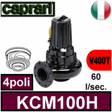 Pompa per acque luride con speciale girante monocanale ad elevato rendimento elettropompa sommersa caprari 1400 giri professionale elettropompa sommersa caprari listino prezzi offerta sottocosto prezzo migliore pippohydro