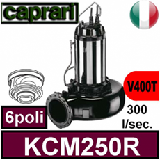 Pompa per acque luride con speciale girante monocanale ad elevato rendimento elettropompa sommersa caprari prezzi offerte promo schede tecniche