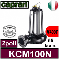 Pompa per acque luride con speciale girante monocanale ad elevato rendimento elettropompa sommersa caprari girante vortice prezzi offerta promo