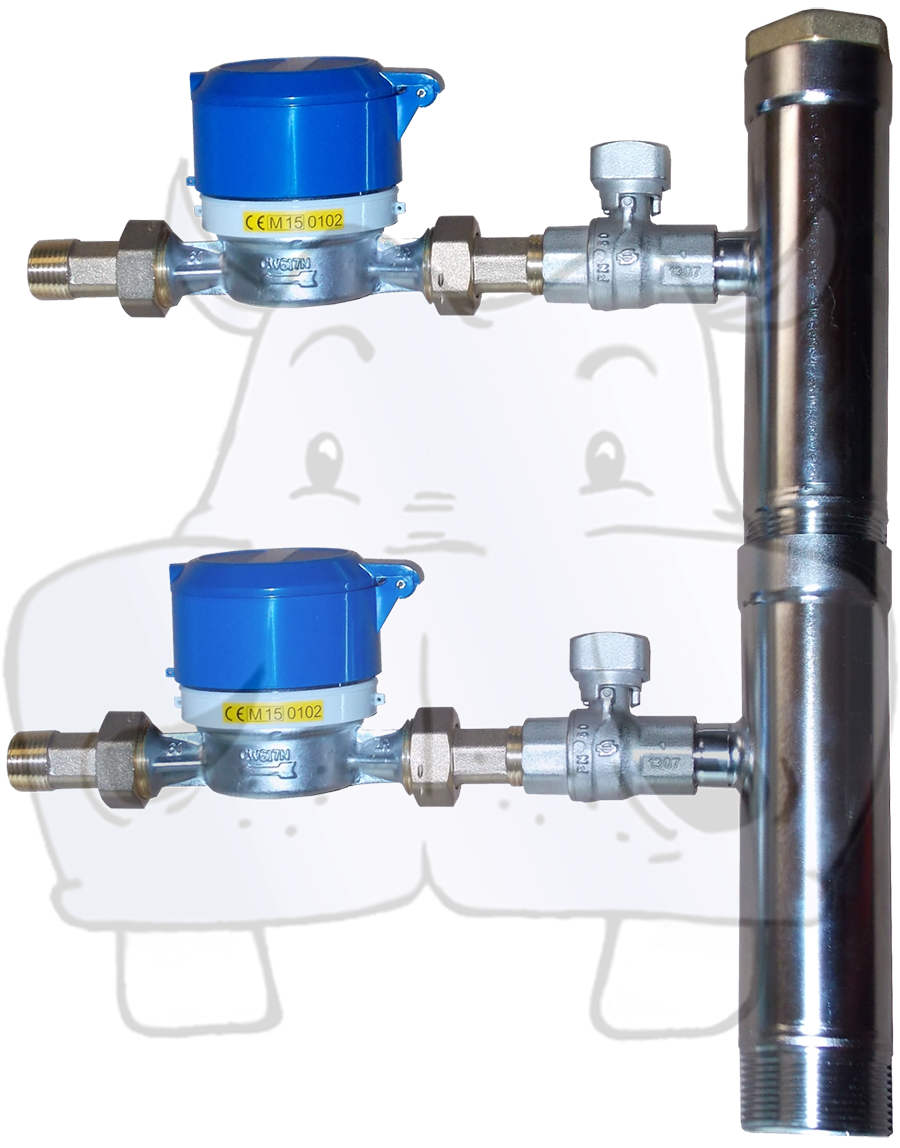 Sensore Reed Lanciaimpulsi Per Contatori Acqua Zenner MTK Contatori Per - Foto 5