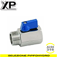 valvola a sfera mini mf inox