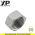 tappo femmina inox