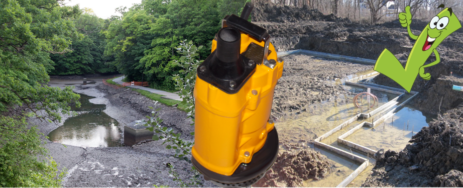pompe sommerse per cantiere