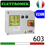 QUADRO ELETTRICO PER DUE ELETTROPOMPE