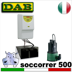CLICCA - visita il SOCCORRER 500 by Dab, a partire dalla pagina del prodotto potrai visionare e acquistare la gamma completa dei gruppi soccorritori di emergenza in vendita su pippohydro gruppo intervento soccorritore di emergenza per stazioni sollevamento prefabbricati box pompaggio fognatura completi di pompe sommerse sommergibili vendita offerte promozioni sottocosto ebay store