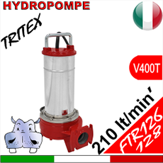 impianto di sollevamento con elettropompe pompa sommersa trituratrice pompe sommerse trituratrici pompe a immersione con trituratore immissione fognature in rete espulsione da pozzo nero fossa settica